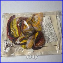 Vintage Needlework Kit Lot 6 Simplicity Creative Circle Crewel Cross Stitch 80s