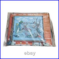 Vintage Paragon Needlecraft American Wildlife 0418 Sealed RARE HTF NOS