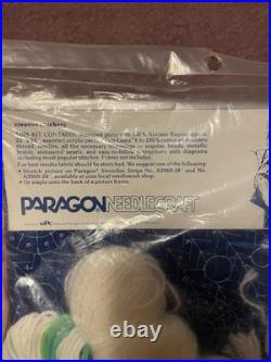 Vintage Paragon Tree Of Peace Vintage Needlepoint Kit Christmas Tree