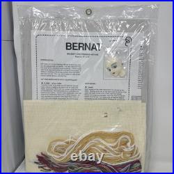 Vntge Bernat Angel Face Craft Kits Christmas Tree Topper Stockings Tissue Card
