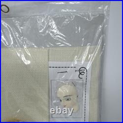 Vntge Bernat Angel Face Craft Kits Christmas Tree Topper Stockings Tissue Card