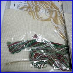 Vntge Bernat Angel Face Craft Kits Christmas Tree Topper Stockings Tissue Card