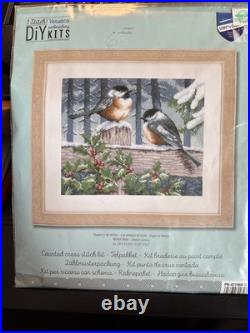 Vogels In Winter Counted Cross Stitch Kit
