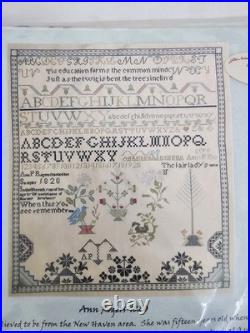 Vtg Ann Rogers 1820 sampler kit rare new The Essamplaire