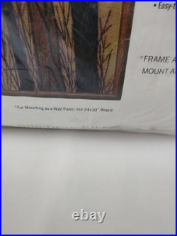 Vtg Bucilla Creative Needlecraft Kit SUNSET Crewel Embroidery NOS #8529 Red Sun Vtg Bucilla Creative Needlecraft Kit SUNSET Crewel Embroidery NOS #8529 Red Sun