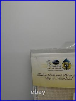 Vtg Disney Dreams Thomas Kinkade Tinker Bell Peter Pan Cross Stitch Kit 52502