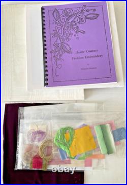 Wilanna Bristow Haute Couture Fashion Embroidery Kit Two Designs 71 Pages
