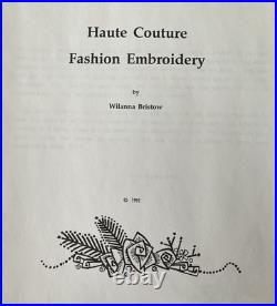 Wilanna Bristow Haute Couture Fashion Embroidery Kit Two Designs 71 Pages
