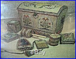 Willing Hands TOY CHEST ETUI with ACCESSORIES Ctd Cross Stitch KIT Betsy Morgan