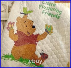 Winnie the Pooh Fluttering Friends Baby Quilt Cross Stitch Kit Disney Sealed NEW