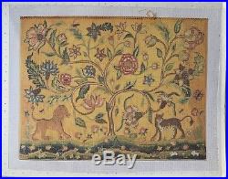 Winterthur Tree of Life Needlepoint Kit Unstitched Canvas, Threads, Stitch Guide