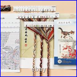 Xiu Crafts Counted Cross Stitch Kit Kitty in Branch 2032302 30'' x 24''