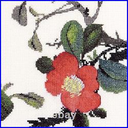 Xiu Crafts Counted Cross Stitch Kit camellia 2031802 17'' x 21'' Orient